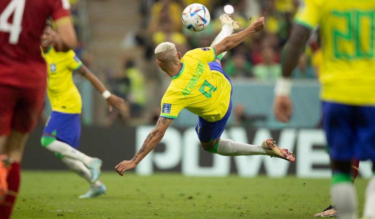 Brazilian Richarlison's Goal Voted the Best of Qatar World Cup 2022